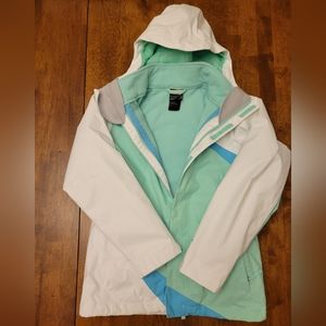 North Face Girls triclimate Insulated rain jacket  Girls size M 10/12